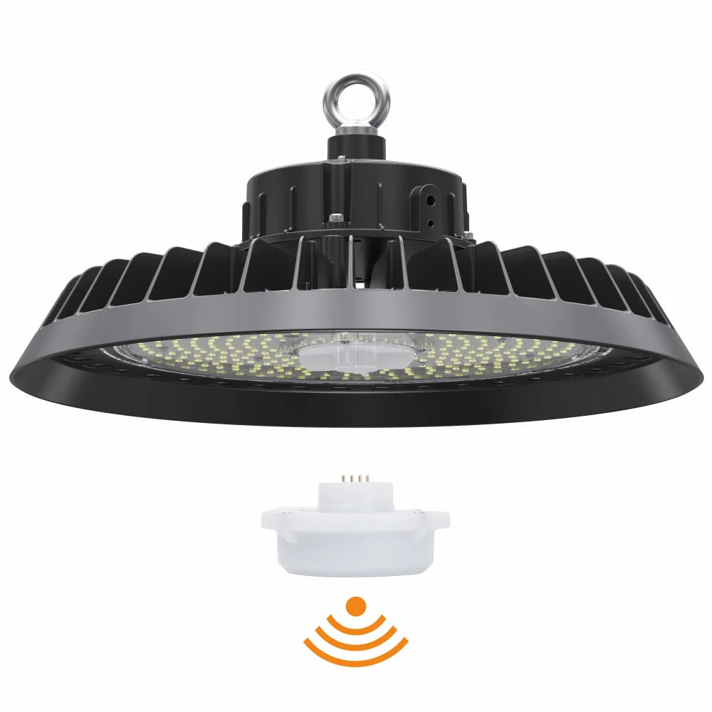 Ip65 Dimmable Led High Bay Mining Light 500w 400w 300w Ufo Induction With Microwave Sensor Automatic Smart Radar for Warehouse
