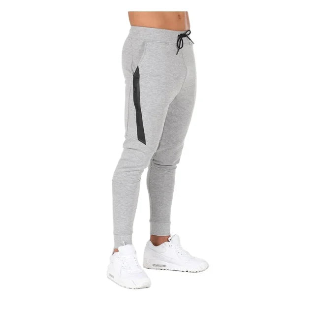 Wholesale Casual Polyester Custom Printing Unisex Jogger Pants Running Gym Elastic Waist Plain Trousers Blank Sweatpants Men