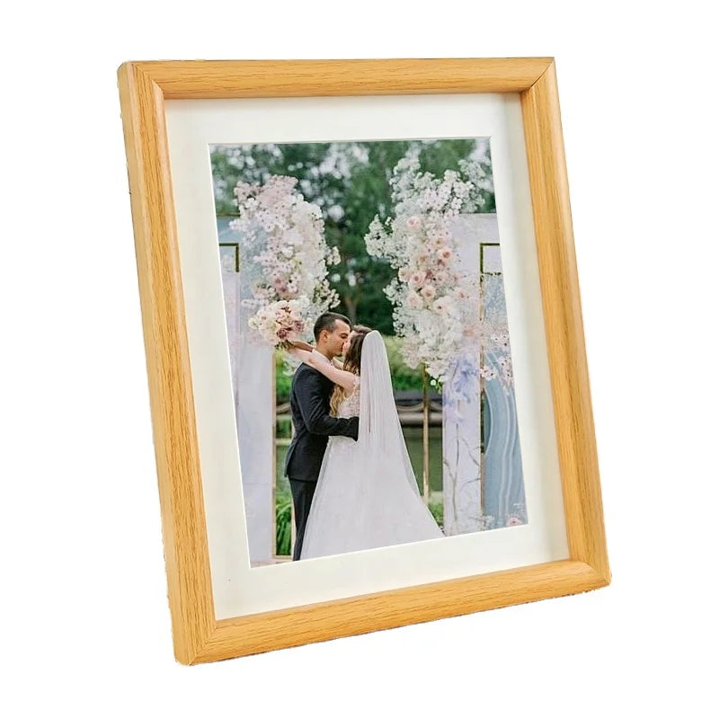 Hot Selling Decorative Art Display Hollow MDF Wooden Photo Frame