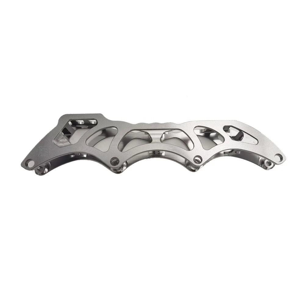NEW CNC Aluminum Alloy Speed Skate Frame Inline Skates Chassis High Precision Lightweight Durable Racing Frame