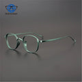 Teenyoun Japanese Retro Spectacle Frame All Titanium Optical Ultra Light Men and Women Square Eyewear