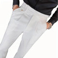 Naples Casual Business Custom  High Waist Non-Ironing Slimming Belt-Free Gurge Suit Plus Size Pants