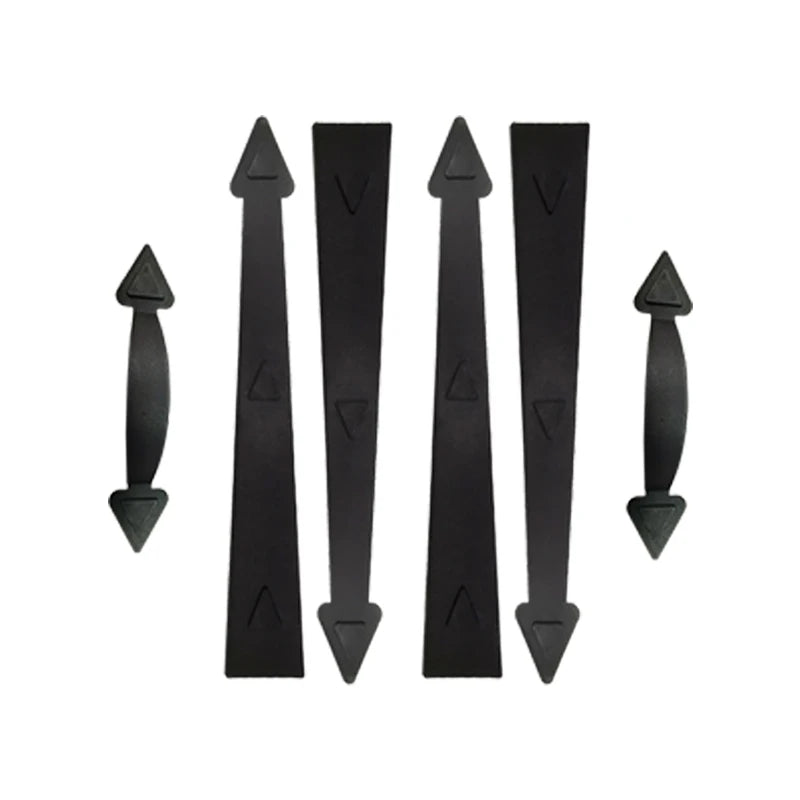 Magnetic Garage Door Plastic Hinge and Handle Decoration