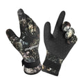 DIVESTAR Plus Size Latex-Coated 3mm 5mm Neoprene Gloves Breathable Safety Cut Resistant Waterproof Warm Rubber for Swimming