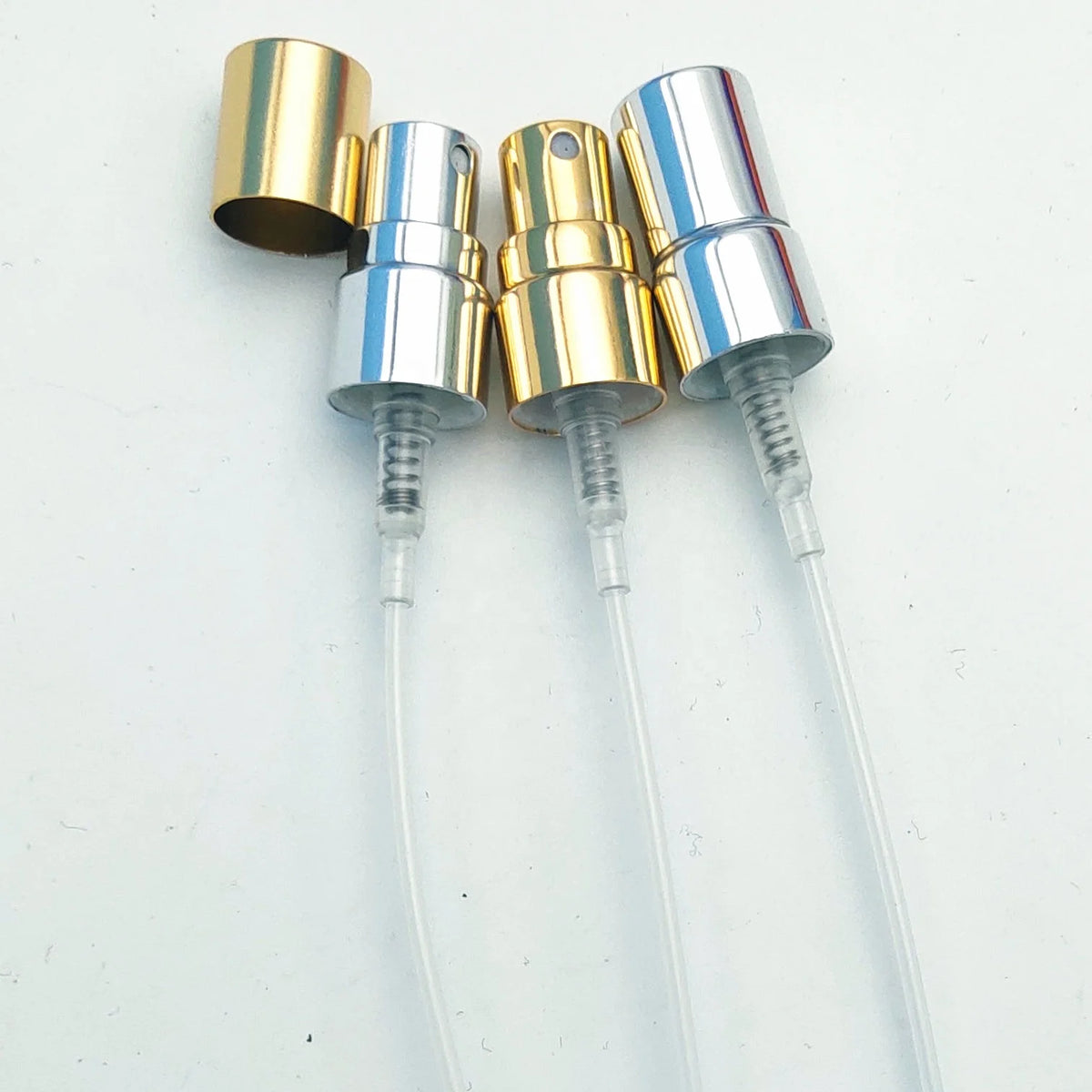 12/410 Aluminum Perfume Glass Bottle Mist Sprayer Lid