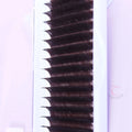 Lovely Private Label  Synthetic Hair Eyelashes Lashes Tray Russian Volume Eyelash Extension Extensions Professional Silk Black