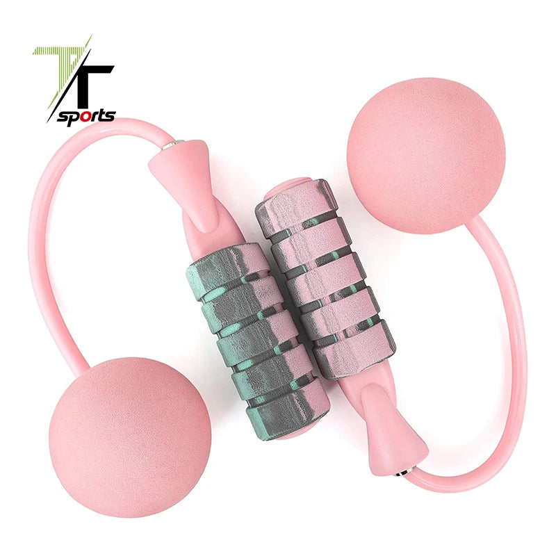 TT Sports Adjustable Weighted Jump Rope Silicone Grip Heavy Fitness Skipping Rope Custom Logo Speed Cordless Jump Rope