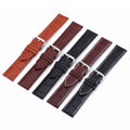 High Quality Brown Colors Genuine Leather Luxury Watch Band Universal Fit Comfortable Straps for Men Women