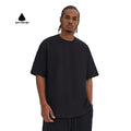 Green Dimple Custom Designer 100% Cotton T-Shirt Manufacturer Heavyweight 200 Gsm Over Sized Black Boxy Cropped T Shirt