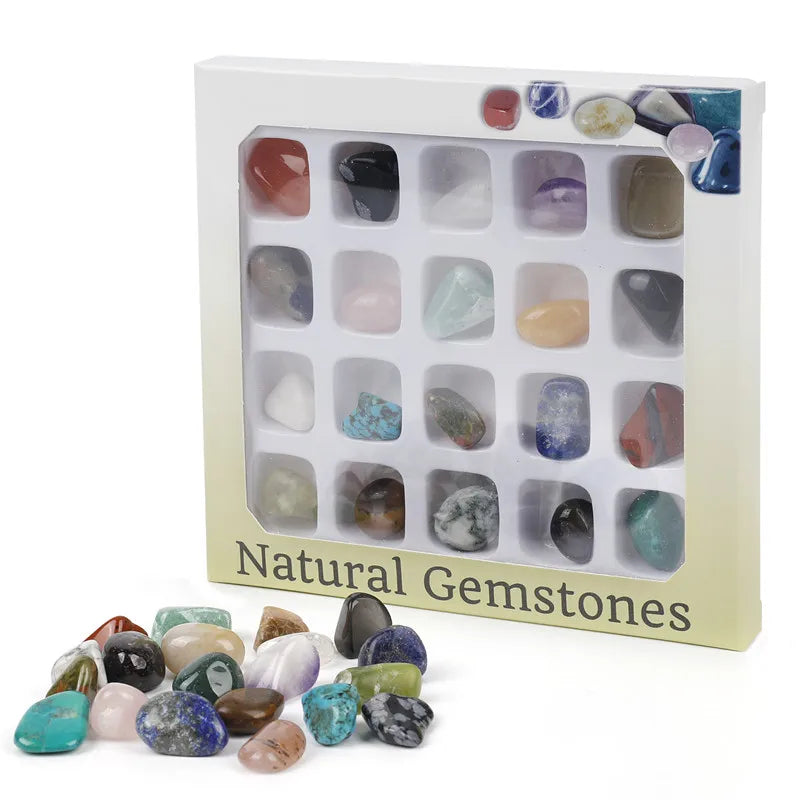 20 Best-selling Natural Crystal Ore Specimens Mixed Gemstones Natural Divination Ritual Props