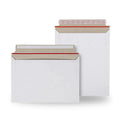 A4 A5 Stay Flat Rigid Mailers White Cardboard Envelopes with Self Adhesive Sea for Shipping Photo Documents Cards Art Prints