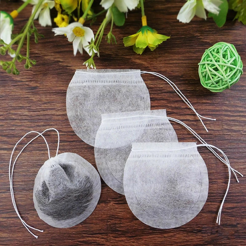 Round Shape Biodegradable Coffee Tea Filter Bags