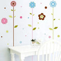 Sunflower Design Home Decor Peel and Stick Reusable Wall Sticker Removable Vinyl PVC Decals Stickers for Bathroom and Kitchen