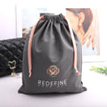 OEM Factory Natural Canvas Hotel Towel Hangover Kit Storage Drawstring Bag Reusable Cotton Gift Packing Pouch With Logo