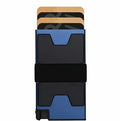 Logo Customized Slim Business Make Wallet Rfid Blocking and Card Holder Stand