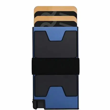Logo Customized Slim Business Make Wallet Rfid Blocking and Card Holder Stand