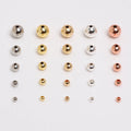 Hot Sale 2mm 3mm 4mm 5mm 6mm 7mm 8mm Silver Beads for Jewelry Making