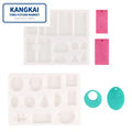 DIY Jewelry Necklace Pendant Silicone Resin Casting Moulds Eco-Friendly Resin Art Epoxy Crafts Home Handmade Ashtray