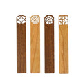 Wholesale 2025  Book Marks 3D Custom Wooden Magnetic Bookmarks