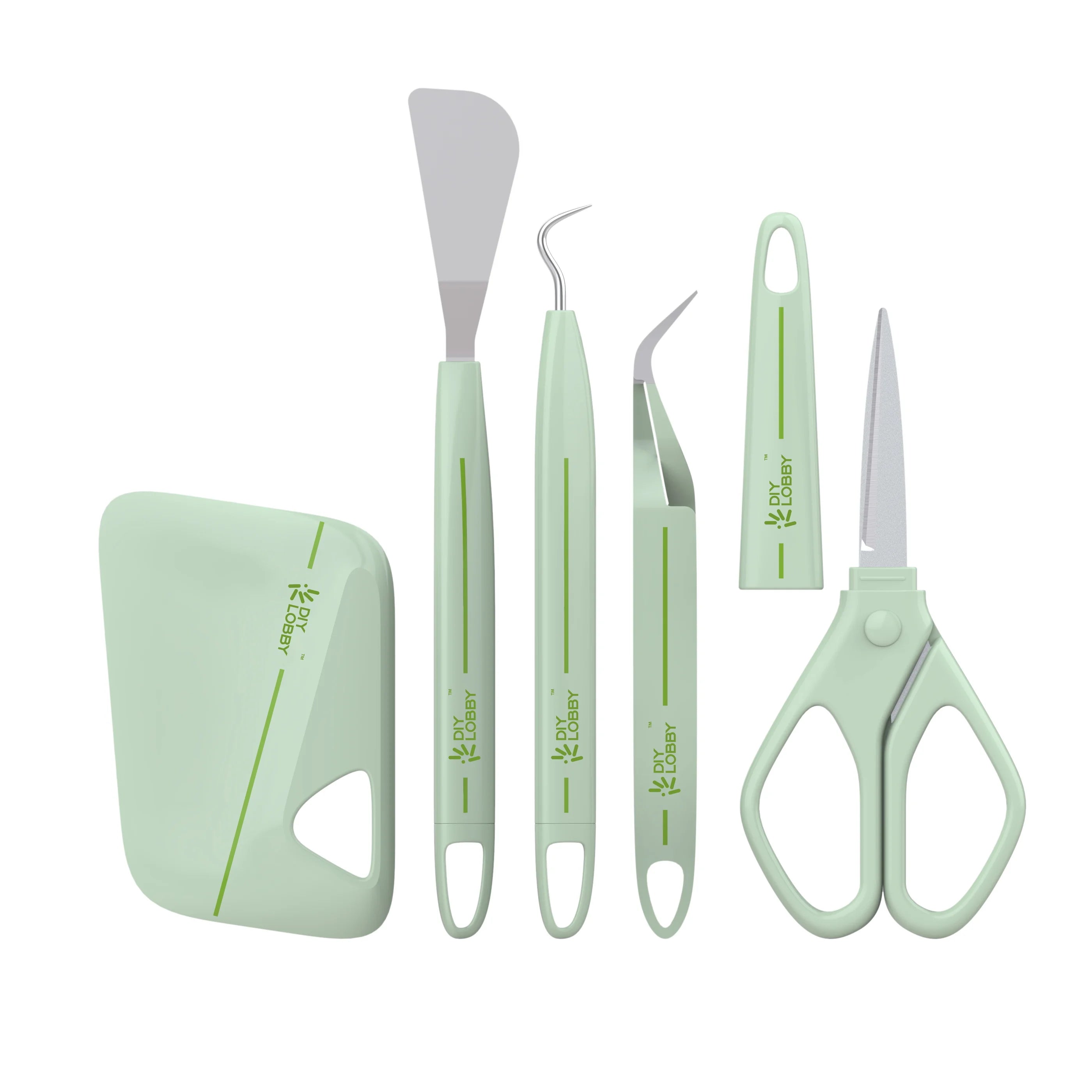 Diylobby Precision Craft Tools Set Vinyl Weeding Tools Kit for Weeding Vinyl DIY Art Work Cutting Hobby Scrapbook