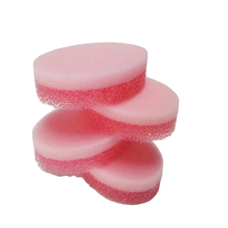 New Style Customize Ellipse Shape Eco-Friendly Pink Kitchen Use Cleaning Sponge for Washing Premium Raw Material Cost Price Bulk