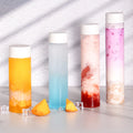 Custom Logo Plastic Juice Bottle Reusable Transparent Beverage Containers Plastic Drinking Bottle