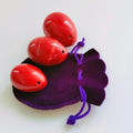 Natural Jade Egg Vaginal Muscle Firming Kegel Exercise Crystal Yoni Wand Feminine Hygiene Massage Red jasper Yoni Egg Set