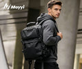 Durable 1680D Ballistic Nylon Laptop Backpack Waterproof Business Rucksack Zipper Unisex Trekking Travel Daypack