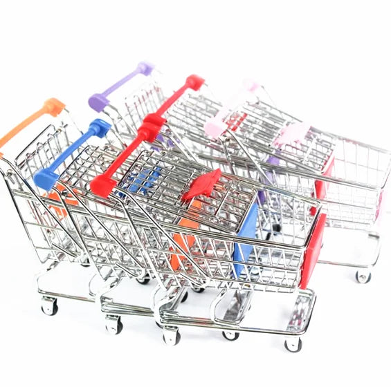 Lovely RH-SX01 Mini Cart for Children Shopping Trolley Gift