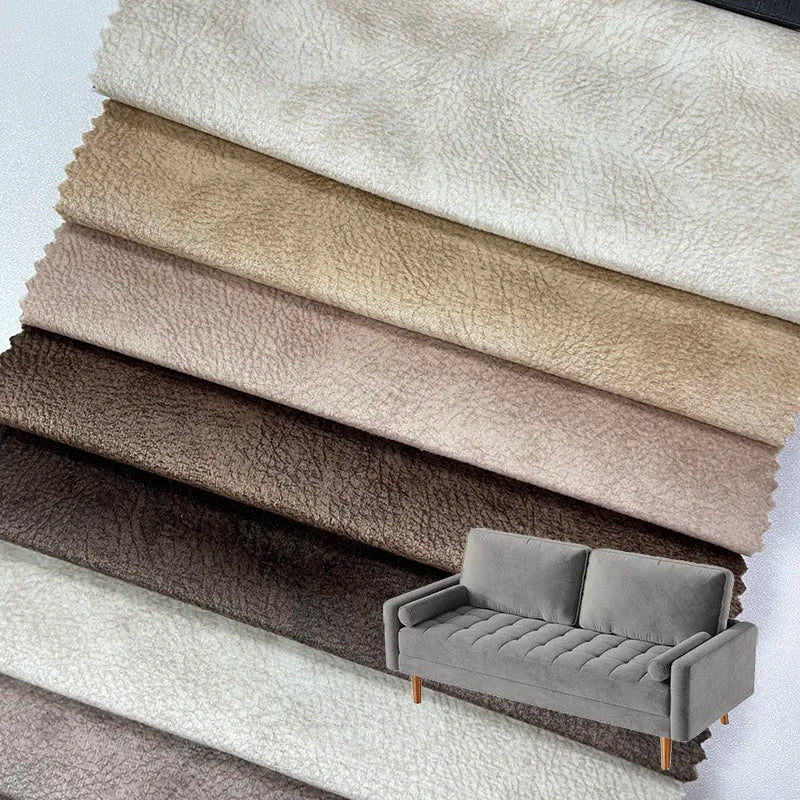 Wholesale Holland Velvet Fabric Polyester Sofa Fabric Digital Printed Velvet Upholstery Fabric Furniture Home Textile Fabric