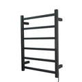Bathroom Stainless Steel Electric Towel Warmer Rack Wall-mounted Heated Towel Rail