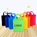 Non-Woven Manufacturer Wholesale Promotional Cheap Custom Handled Design Non Woven Shopping Tote Bag PP Non Woven Shopping Bag