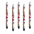 Wholesale Customize Design Uv Dtf Pen Wraps Transfers Decal Vinyl Stickers Pen Wrap Dtf Sticker for Pens Uv Dtf Pencil Wraps
