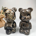 Discount Offer Wholesale Crystal Carving Volcano Agate Gloomy Bear Hand Carved Crystal Gloomy Bear