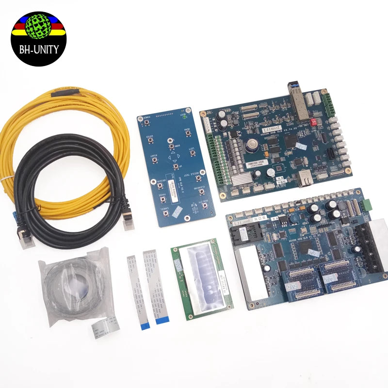 Hoson UV XP600 Board Headboard V1.41mainboard V3.74 UV Dx11 Board Set Upgrade Kit XP600 Printhead Kit for Uv Flatbed Machine