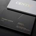 Custom 100pcs Business Card with Screen Printed Logo Cardboard Packaging for Small Business Thank You Support