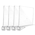 Acrylic Shelf Divider Clear Dividers for Closet Shelves