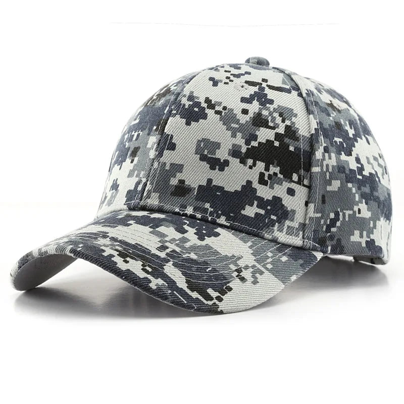 Custom Camouflage Baseball Hat Adjustable Fishing Hunting Hat