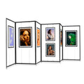 Museum Oil Painting Exhibition Aluminum Alloy Commercial Sectional Display Furniture Removable Sliding Door Partitions