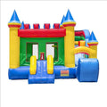 Commercial Kids Inflatable Bouncer Custom Colorful Bouncy Castle Slide Combo Moonwalk Jumping Bounce House with Slide for Party