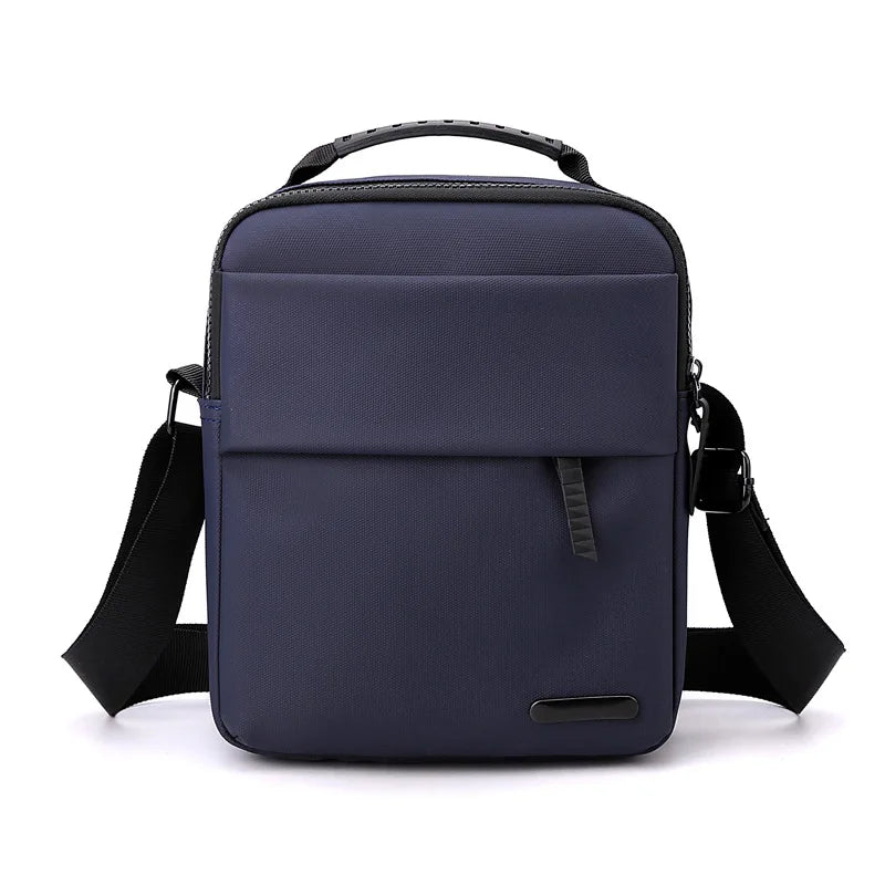 Fashion Business Messenger Bag Portable Outdoor Shoulder Bag Waterproof Oxford Crossbody Bag for Men