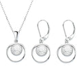 Amazon Is Selling Crystal Earrings with Round Pendant Luxury Diamond Pendant Earrings for Women
