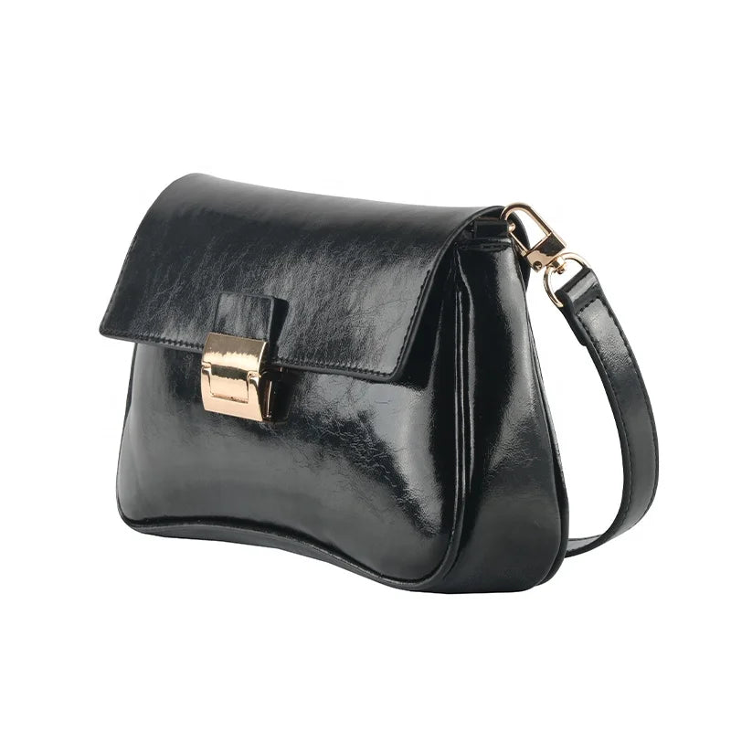 Factory OEM Wholesale Design Famous Brands Women's Alligator Pattern Durable Zipper Closure Polyester Lining Waterproof Handbags