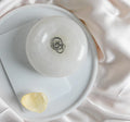YUSHI Creative Donut Shape Design Natural White Onyx Stone Jewelry Storage Box Marble Bowl for Home Decoration Items