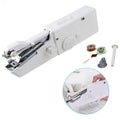 Household Electric Sewing Machine Portable Mini Hand Sewing Machine Quick Handy Stitch Sew Needlework Cordless Clothes Fabrics