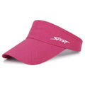 Open Top Summer Pastel Sun Visor Hat Unisex Custom Embroidered Daily 100% Cotton Sports Tennis Cycling Travel Fishing Party