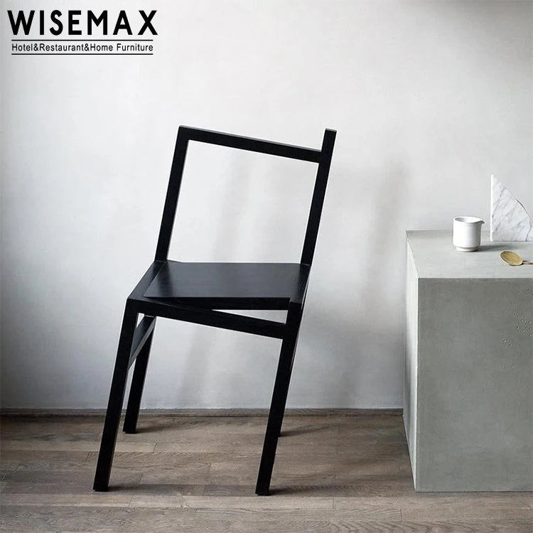 WISEMAX FURNITURE Living Room Luxury Decor Furniture Chair Leisure Accent Chair Retro Design Wooden Legs Dining Chair for Home