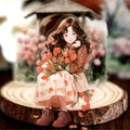 30 Stickers Per Pack Leisure Vacation Series Character Landscape Combination Hand Account Decoration Materials 6 Styles