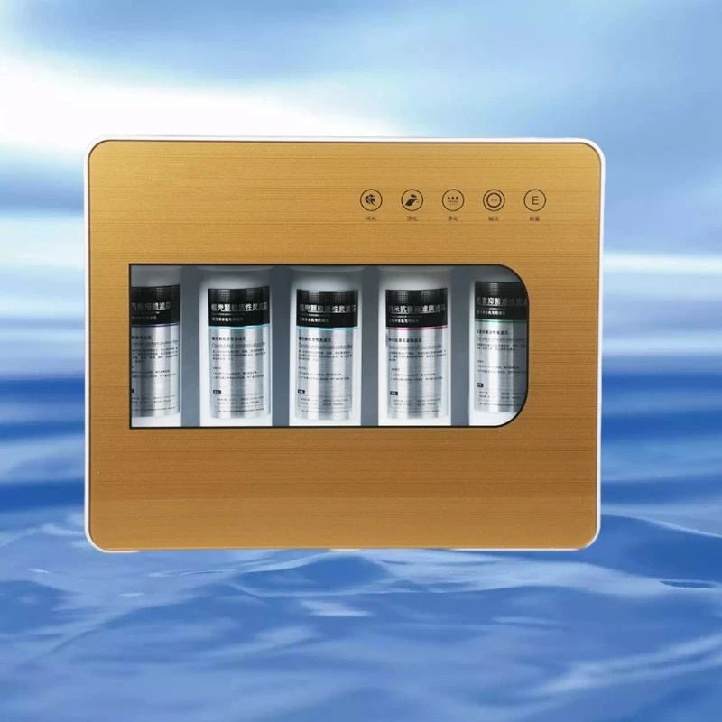 Kangen Water Machine Dispenser Mini Counter Top Filter Bottle Pump Tap Kitchen Faucet Machine Treatment Water Filtration System