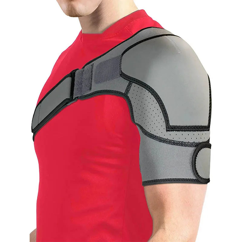 Adjustable Neoprene Shoulder Support Brace with Rotator Cuff Protector Technology-Enhanced Comfort Shoulder Guard
